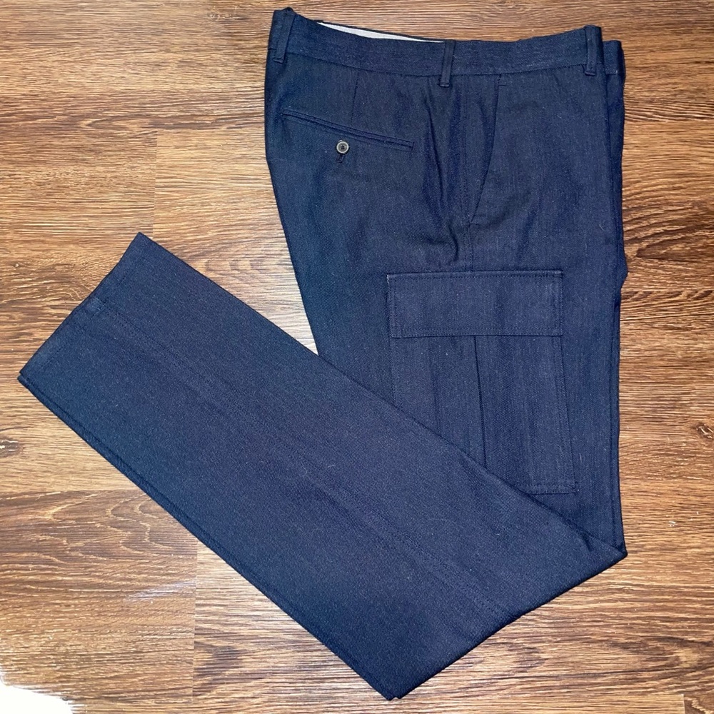 Vince Military cotton and wool blend cargo pants